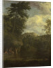 Arcadian Landscape with Diana Bathing by Johannes Glauber