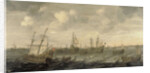 The Dutch Herring Fleet under Sail by Cornelis Beelt