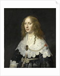 Portrait of Aegje Hasselaer, Wife of Henrick Hooft by Michiel Jansz van Mierevelt