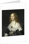 Portrait of Aegje Hasselaer, Wife of Henrick Hooft by Michiel Jansz van Mierevelt