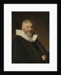 Portrait of Johan van Schoterbosch, Councilor and Alderman of Haarlem by Johannes Cornelisz. Verspronck