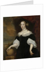 Portrait of Margaretha Munter, second Wife of Jacobus Trip by Lambertus Jansz. de Hue