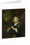 Portrait of Brechje Hooft, Widow of Harmen van de Poll by Arnold Boonen