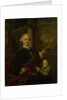 Family Portrait of Jan van de Poll, Banker and Burgomaster of Amsterdam with his young Son Harman by Jan Maurits Quinkhard