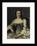 Portrait of Maria Henriëtte van de Pol, Wife of Willem Sautijn by Frans van der Mijn