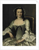 Portrait of Maria Henriëtte van de Pol, Wife of Willem Sautijn by Frans van der Mijn