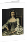 Portrait of Maria Henriëtte van de Pol, Wife of Willem Sautijn by Frans van der Mijn
