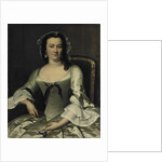 Portrait of Maria Henriëtte van de Pol, Wife of Willem Sautijn by Frans van der Mijn