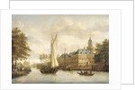 Nijenrode Castle on the Vecht near Breukelen, The Netherlands by Jacobus Storck