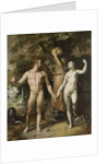 The Fall of Man by Cornelis Cornelisz. van Haarlem