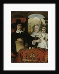 Family Portrait of Willem van der Helm, Architect of the Town of Leiden, and his Wife Belytgen Cornelisdr van de Schelt and their young Son Leendert by Barent Fabritius