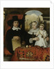 Family Portrait of Willem van der Helm, Architect of the Town of Leiden, and his Wife Belytgen Cornelisdr van de Schelt and their young Son Leendert by Barent Fabritius