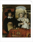 Family Portrait of Willem van der Helm, Architect of the Town of Leiden, and his Wife Belytgen Cornelisdr van de Schelt and their young Son Leendert by Barent Fabritius