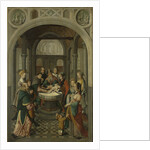 Panel of an Altarpiece with Circumcision of Christ, on verso is Resurrection of Christ by Master of Alkmaar