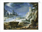 Rocky Landscape with a River by Paul Bril