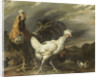 Cock, a Hen and other Poultry by Pieter Jansz. van Ruyven