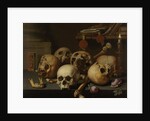 Vanits still life by Aelbert Jansz. van der Schoor