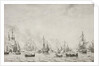 The Battle of the Downs by Willem van de Velde I