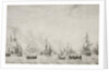 The Battle of the Downs by Willem van de Velde I