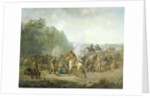 Cossack Camp, 1813 by Louis Moritz