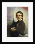 Portrait of Jacob Hobein, Rescued the Dutch Flag under Enemy Fire, 18 March 1831 by Jan Willem Pieneman