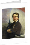 Portrait of Jacob Hobein, Rescued the Dutch Flag under Enemy Fire, 18 March 1831 by Jan Willem Pieneman