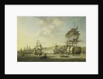 The Anglo-Dutch Fleet in the Bay of Algiers in Support of the Ultimatum for the Release of the White Slaves, 26 August 1816 by Nicolaas Baur