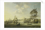 The Anglo-Dutch Fleet in the Bay of Algiers in Support of the Ultimatum for the Release of the White Slaves, 26 August 1816 by Nicolaas Baur