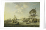 The Anglo-Dutch Fleet in the Bay of Algiers in Support of the Ultimatum for the Release of the White Slaves, 26 August 1816 by Nicolaas Baur