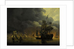 Bombardment of Algiers by the Anglo-Dutch Fleet under Lord Exmouth and Vice-Admiral Jonkheer Theodorus Frederik van Capellen, 27 August 1816 by Nicolaas Baur