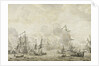 Episode from the Battle between the Dutch and Swedish Fleets in the Sound, 8 November 1658 by Willem van de Velde I