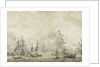 Episode from the Battle between the Dutch and Swedish Fleets in the Sound, 8 November 1658 by Willem van de Velde I