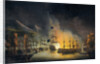 Bombardment of Algiers, in Support of the Ultimatum to Release White Slaves, 26-27 August 1816, Martinus Schouman by Ministerie van Marine