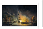 Bombardment of Algiers, in Support of the Ultimatum to Release White Slaves, 26-27 August 1816, Martinus Schouman by Ministerie van Marine
