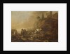 Landscape with Herdsmen and Cows by Cornelis de Bie