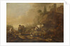 Landscape with Herdsmen and Cows by Cornelis de Bie