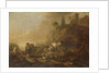 Landscape with Herdsmen and Cows by Cornelis de Bie