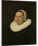 Portrait of Maria Pietersdr de Leest, Wife of Samuel van Lansbergen by Bartholomeus van der Helst