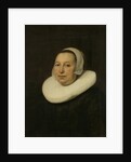 Portrait of Maria Pietersdr de Leest, Wife of Samuel van Lansbergen by Bartholomeus van der Helst