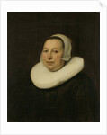 Portrait of Maria Pietersdr de Leest, Wife of Samuel van Lansbergen by Bartholomeus van der Helst