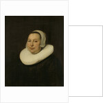 Portrait of Maria Pietersdr de Leest, Wife of Samuel van Lansbergen by Bartholomeus van der Helst
