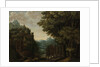 Mountainous Landscape with River Valley and Castles by Jan Meerhout