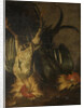 Dead roosters by Christoffel Puytlinck