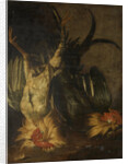 Dead roosters by Christoffel Puytlinck