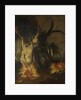 Dead roosters by Christoffel Puytlinck