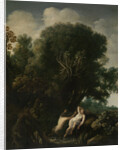 A Bathing Nymph Taken by Surprise by a Satyr by Moses van Uyttenbroeck