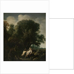 A Bathing Nymph Taken by Surprise by a Satyr by Moses van Uyttenbroeck