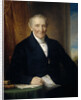 Portrait of Rodolphe le Chevalier, Merchant in Amsterdam and one of three Founders of the Holland Iron Railroad Company by Jan Adam Kruseman