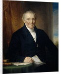 Portrait of Rodolphe le Chevalier, Merchant in Amsterdam and one of three Founders of the Holland Iron Railroad Company by Jan Adam Kruseman