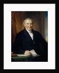 Portrait of Rodolphe le Chevalier, Merchant in Amsterdam and one of three Founders of the Holland Iron Railroad Company by Jan Adam Kruseman